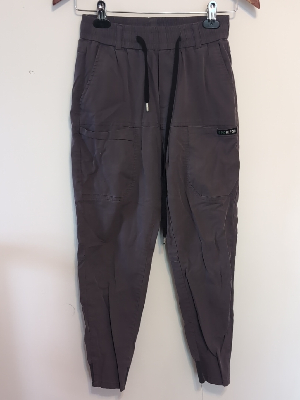 Unbranded Dark Grey Cargo Jogger Pants Size Small